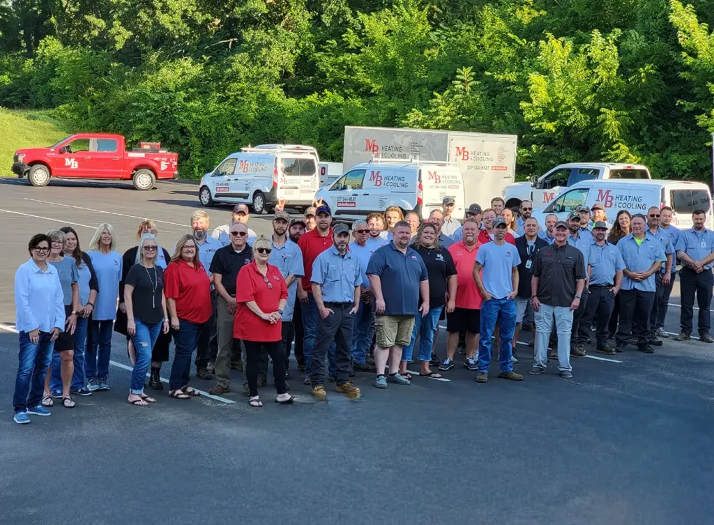 MB Heating & Cooling Team Photo