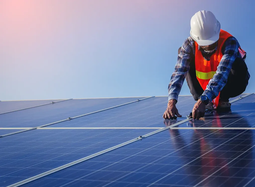 solar panel repair company in petersburg il