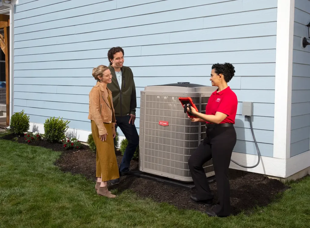 Bryant air conditioning installation services in rochester illinois