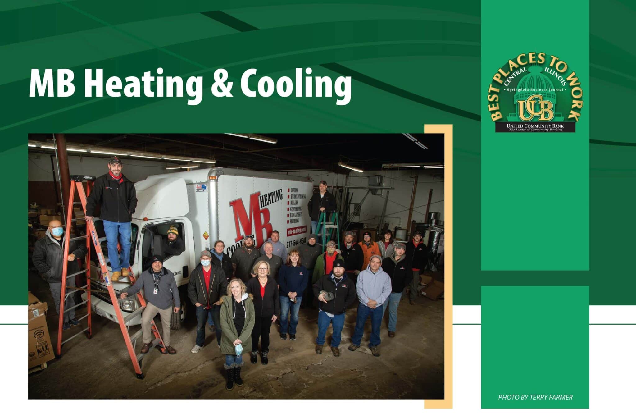 MB Heating and Cooling Named one of the Best Places to Work IL